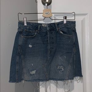 Denim skirt